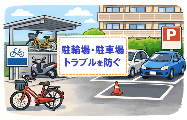 駐輪場・駐車場ルールを守ってトラブルを防ぐ